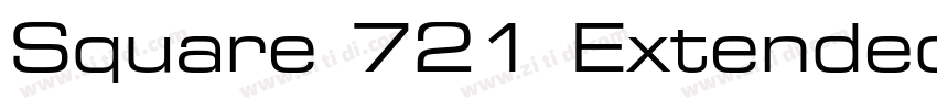 Square 721 Extended字体转换